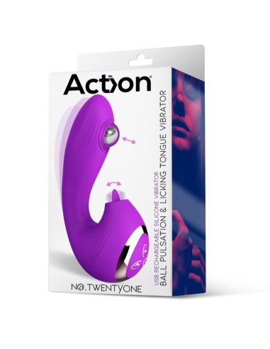 Stimulateur de clitoris Ball Pulsation Action 10 Vibrations