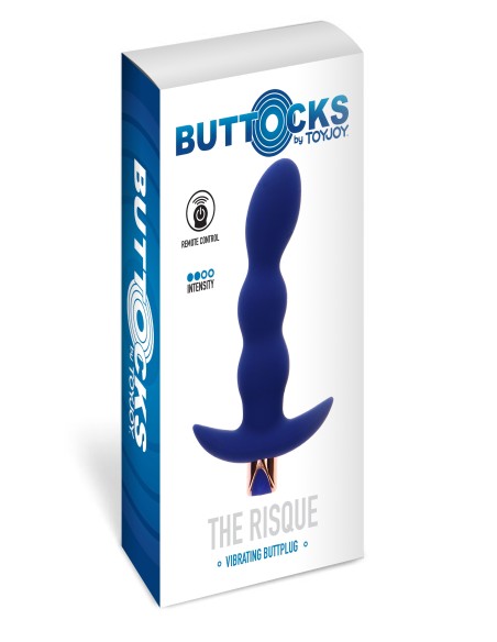Plug vibrant The Risque 11 x 3.2cm Plug vibrant The Risque 11 x 3.2cm