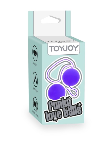 Boules de Geisha Funky Love 3.3cm Violettes