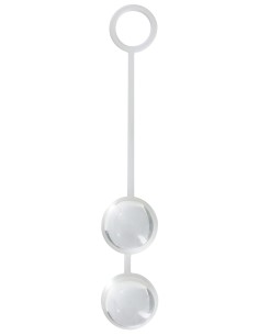 Boules de Geisha en verre Duo Love 2.6cm Transparentes