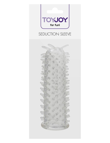 Gaine de pénis texturée Seduction Sleeve 11 x 4cm