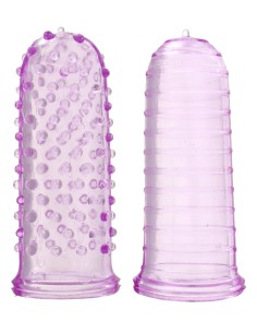 Gaines de doigt texturées Sexy Finger Ticklers x2