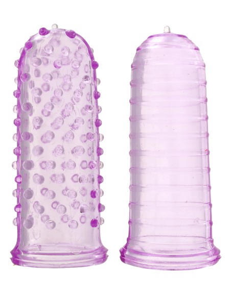Gaines de doigt texturées Sexy Finger Ticklers x2 Gaines de doigt texturées Sexy Finger Ticklers x2