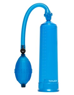 Pompe à pénis PowerPump 20 x 5.3cm Bleue