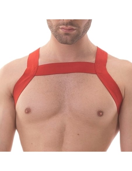Harnais élastique Matt Pop Rouge