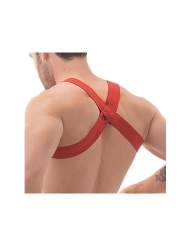 Harnais élastique Matt Pop Rouge