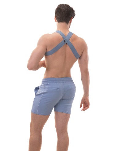 Harnais élastique Matt Pop Bleu