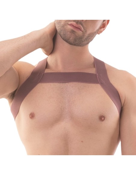 Harnais élastique Matt Pop Rose