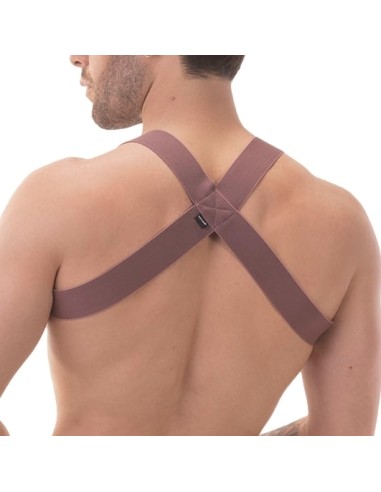 Harnais élastique Matt Pop Rose