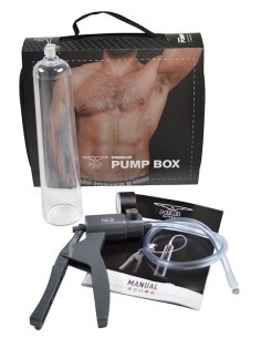 Kit Pompe à pénis Pump Box Mr B 23cm