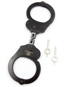 Menottes en métal Double Lock Noires