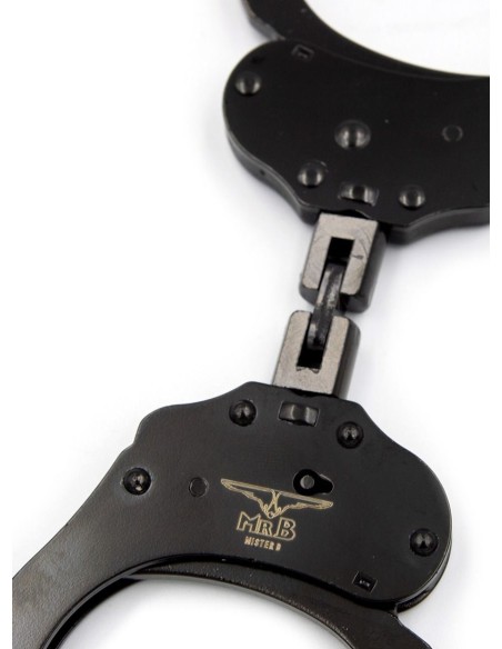 Menottes en métal Double Lock Noires Menottes en métal Double Lock Noires