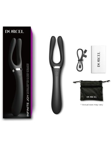 Stimulateur multi-fonctions Infinite Joy Dorcel Noir