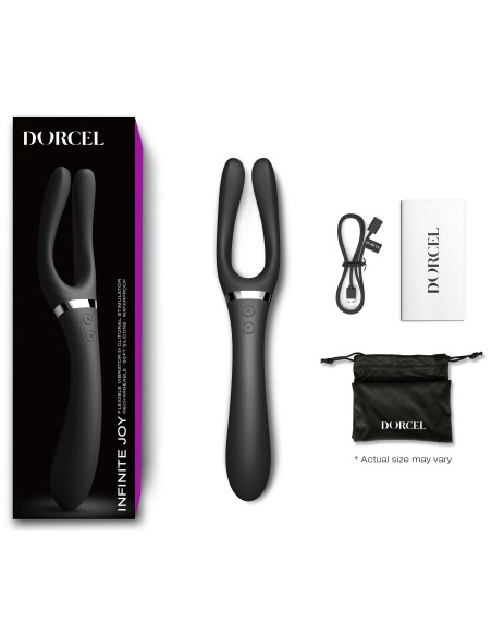 Stimulateur multi-fonctions Infinite Joy Dorcel Noir Stimulateur multi-fonctions Infinite Joy Dorcel Noir