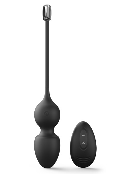 Oeuf vibrant Love Balls Dorcel 9 x 3.5cm Noir