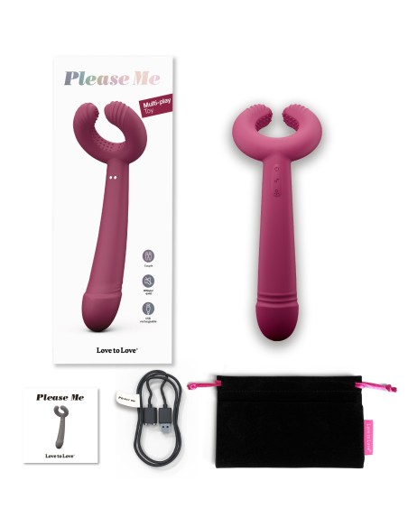 Stimulateur Please Me Love To Love Rose