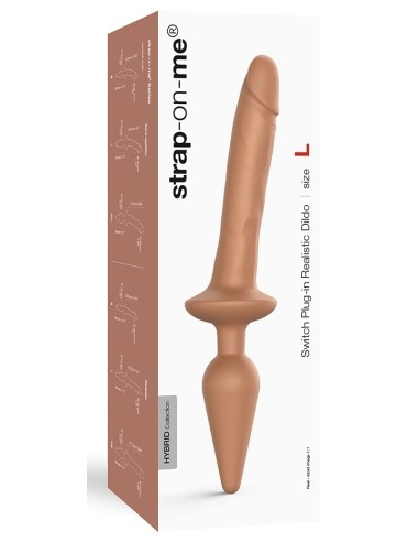 Plug Dildo Switch Realistic Strap-On-Me L 16 x 3.4cm