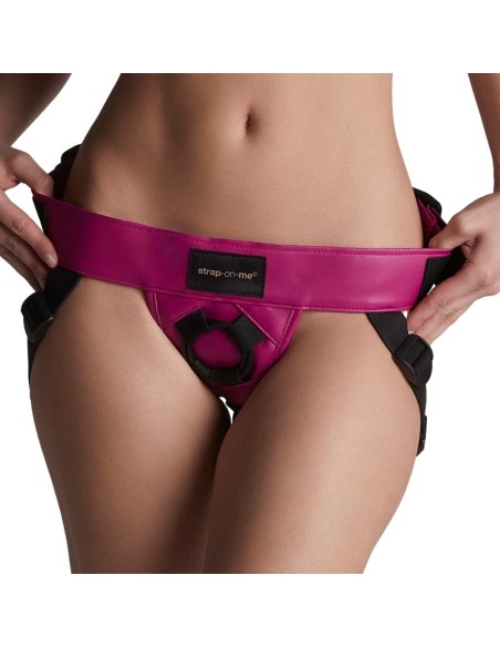 Ceinture Harnais pour Gode Strap-On-Me Rose foncé