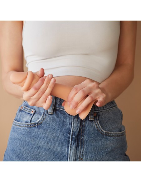 Gode réaliste Sliding Skin Strap-On-Me M 14 x 3.6cm