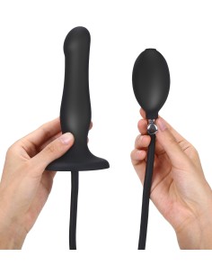Plug gonflable Inflatable Dildo Strap-On-Me 19 x 6cm