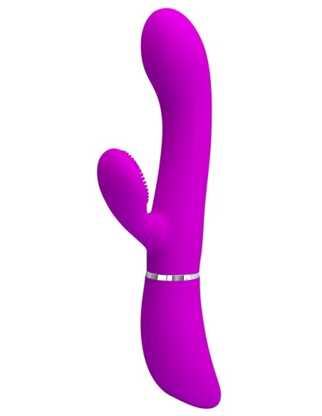 Vibro Rabbit Clit Vibe Pretty Love 10 x 3.2cm Rose