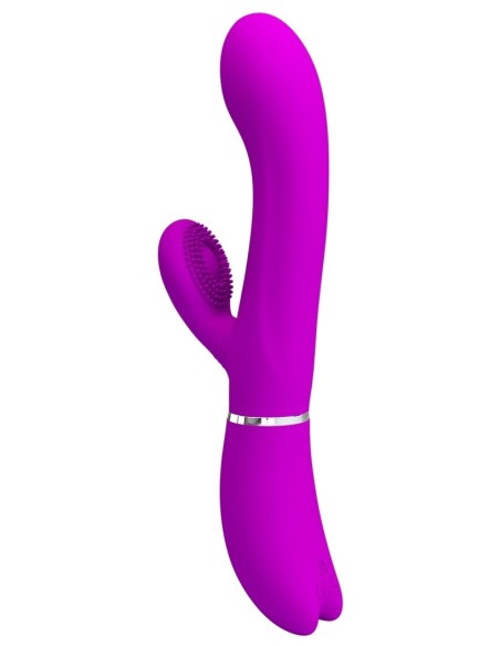 Vibro Rabbit Clit Vibe Pretty Love 10 x 3.2cm Rose
