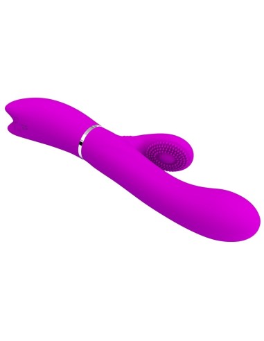 Vibro Rabbit Clit Vibe Pretty Love 10 x 3.2cm Rose