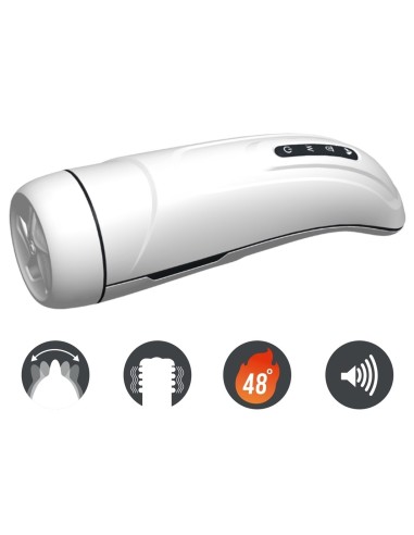 Masturbateur automatique Marissa Pretty Love Licking-Vibration