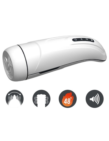 Masturbateur automatique Marissa Pretty Love Licking-Vibration