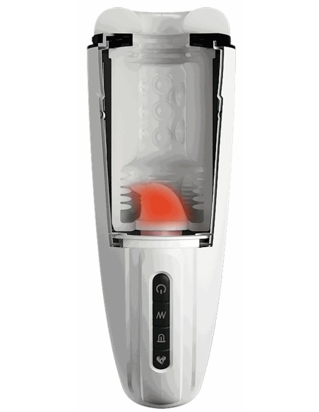 Masturbateur automatique Marissa Pretty Love Licking-Vibration