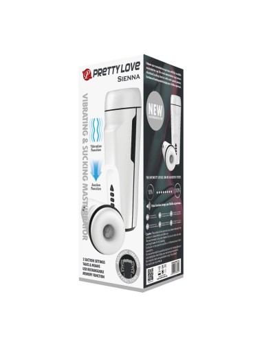 Masturbateur automatique Sienna Pretty Love Succion-Vibration