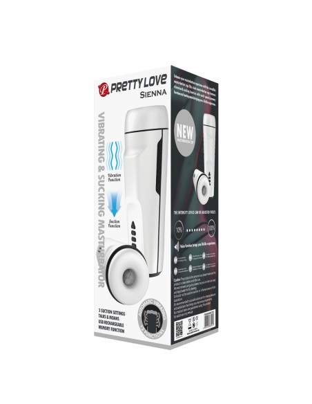 Masturbateur automatique Sienna Pretty Love Succion-Vibration