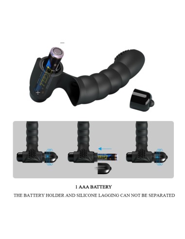 Gaine de doigt vibrante Alexander Pretty Love 10 x 2.7cm