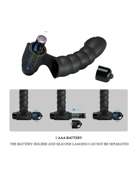 Gaine de doigt vibrante Alexander Pretty Love 10 x 2.7cm