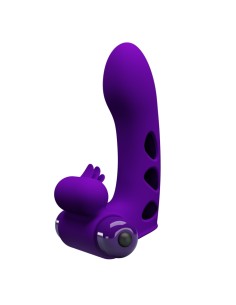 Gaine de doigt Vibrante Orlando Pretty Love 9.5 x 2.6cm Violet