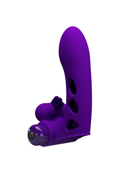 Gaine de doigt Vibrante Orlando Pretty Love 9.5 x 2.6cm Violet