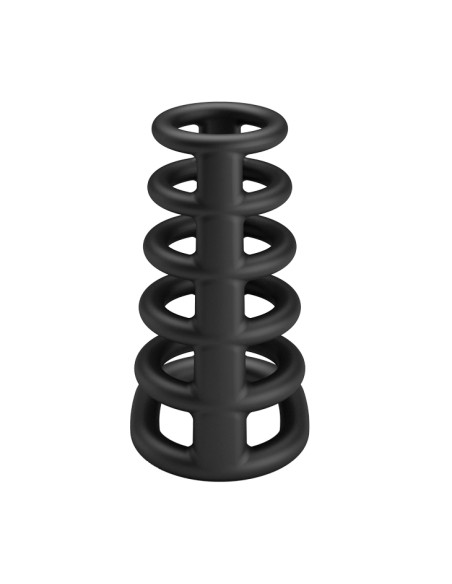 Gaine de pénis avec Anneaux Silicone Rodrigo 10 x 5cm