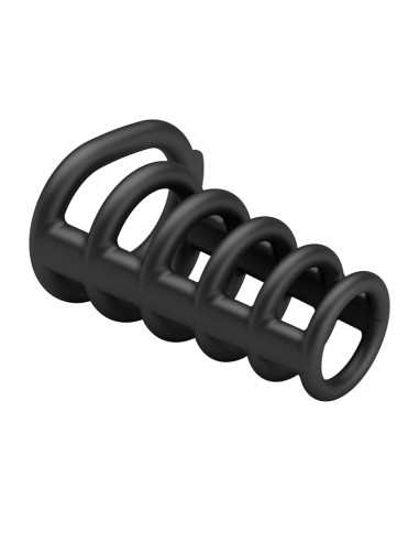 Gaine de pénis avec Anneaux Silicone Rodrigo 10 x 5cm