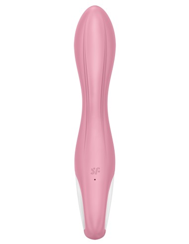 Vibro gonflable Air Pump Vibrator 2 Satisfyer 12 x 3.5cm Rose