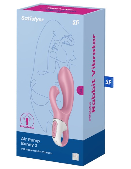 Vibro Rabbit gonflable Air Pump Bunny 2 Satisfyer