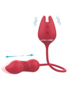 Stimulateur de clitoris et Oeuf Wonder Lady 9 Vibrations
