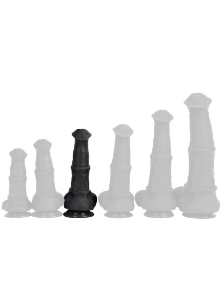 Gode Horse Centaura L 18 x 6.5cm Noir