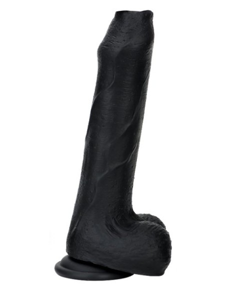 Gode en silicone Nopi 16 x 4cm Noir