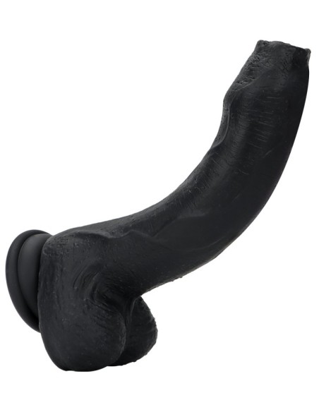 Gode en silicone Nopi 16 x 4cm Noir