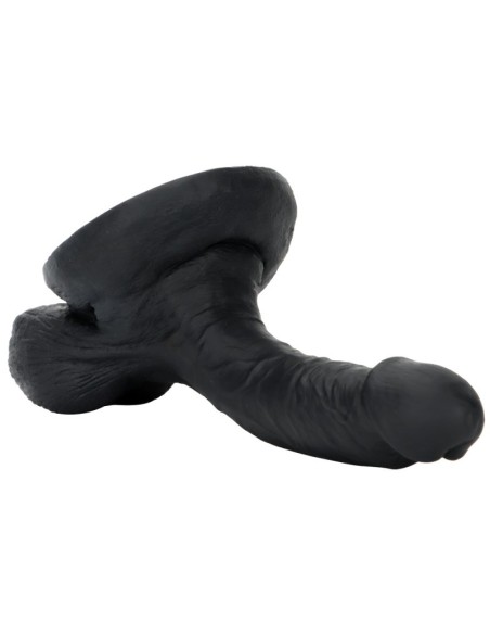 Gode en silicone Bigbal 14 x 4cm Noir