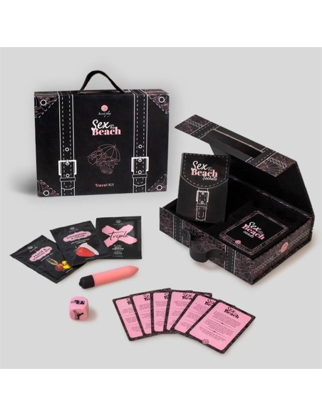 Jeu sexuel Sex on the Beach 40 cartes + Accessoires Jeu sexuel Sex on the Beach 40 cartes + Accessoires
