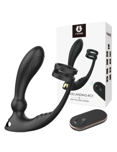 Plug prostatique vibrant et Anneau Kings Landing 13 x 3.3cm