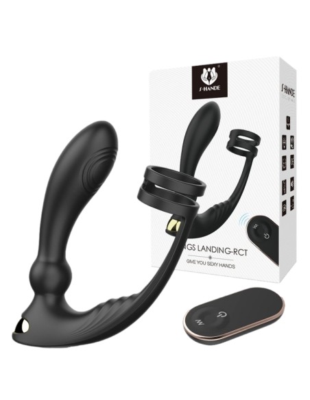 Plug prostatique vibrant et Anneau Kings Landing 13 x 3.3cm