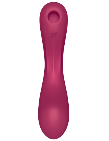 Stimulateur de clitoris Curvy Trinity 1 Satisfyer Rose