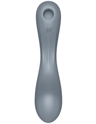 Stimulateur de clitoris Curvy Trinity 1 Satisfyer Gris